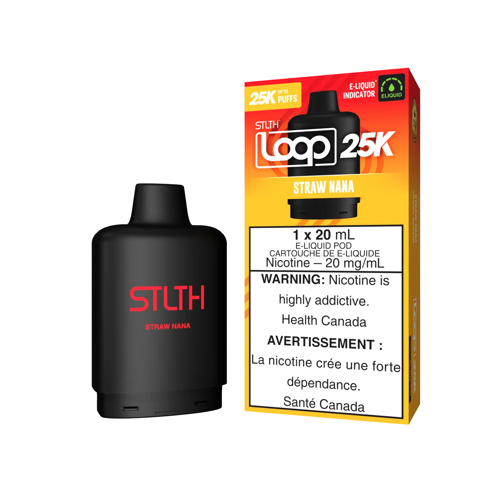 Straw Nana Stlth Loop 25K Pod by STLTH LOOP