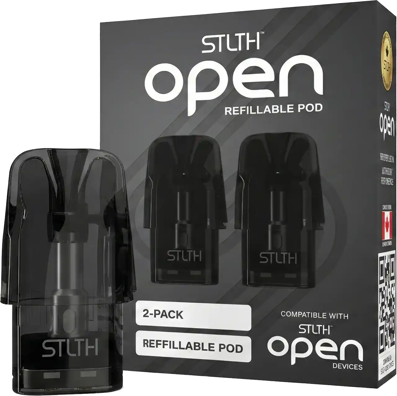 STLTH Open Replacement Pod (2 Pack) 2mL [CRC]