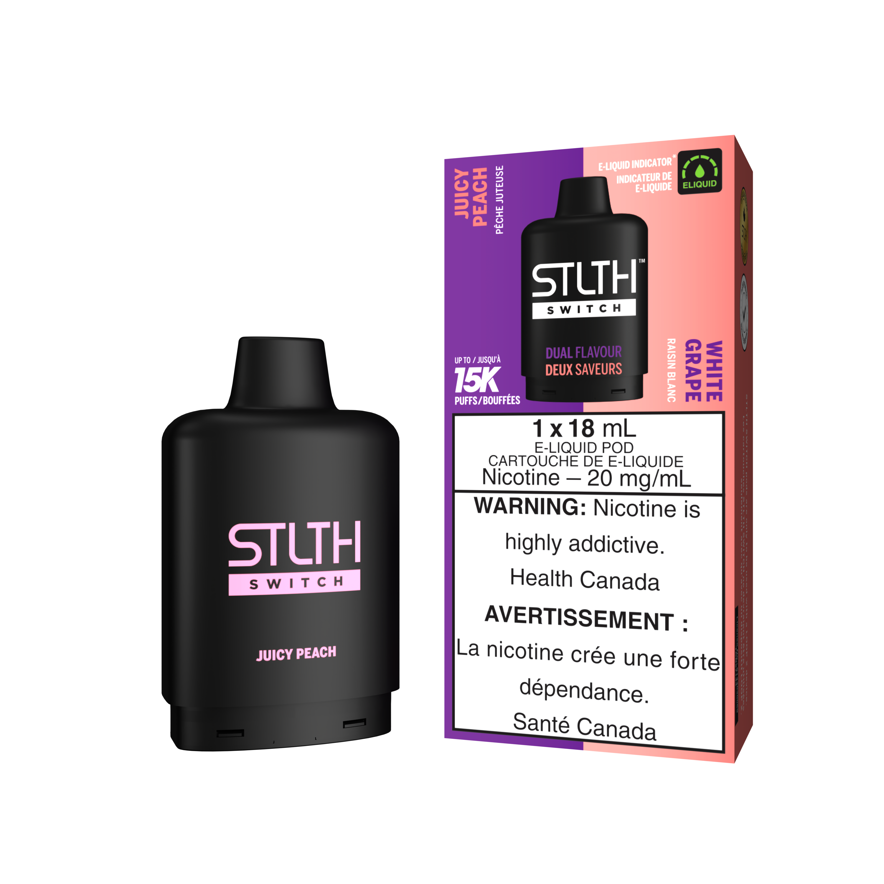 Stlth Switch - Pods (EXCISE TAXED) (15K puffs)