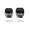 Two clear SMOK IPX80 replacement pods with black tops, labeled RPM 2 and RPM.