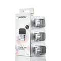 SMOK Novo x Replacement Pods 3-pack, clear and black pods with DC 0.8Ω MTL coils.