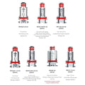 SMOK RPM / RPM40 coils in various styles: Mesh, DC MTL, Triple, Quartz, MTL Mesh, RBA, and SC.