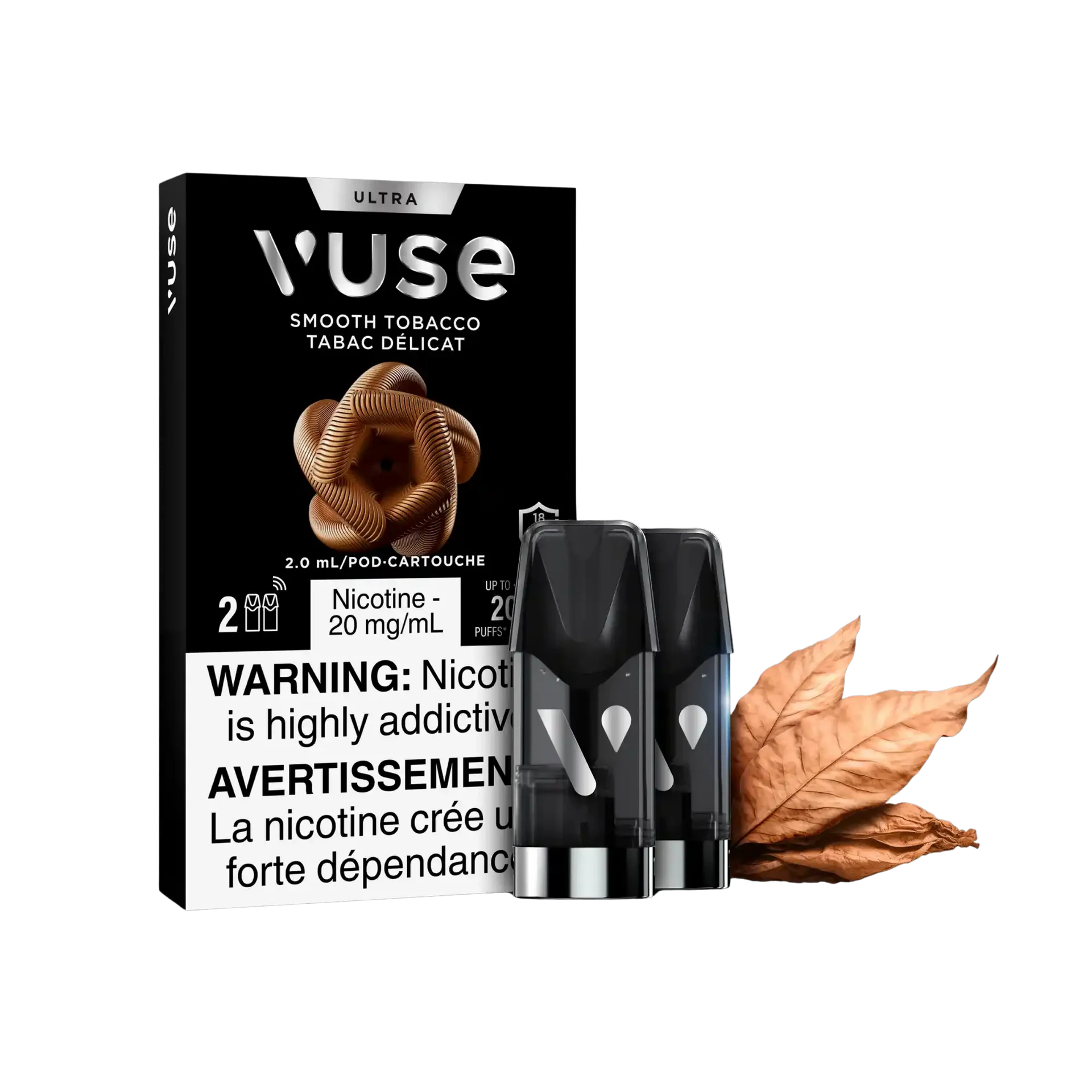 crisp Tobacco Vuse Ultra Pods by VUSE