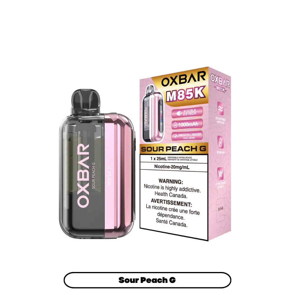 Sour Peach G Oxbar M85K - Disposable 85K