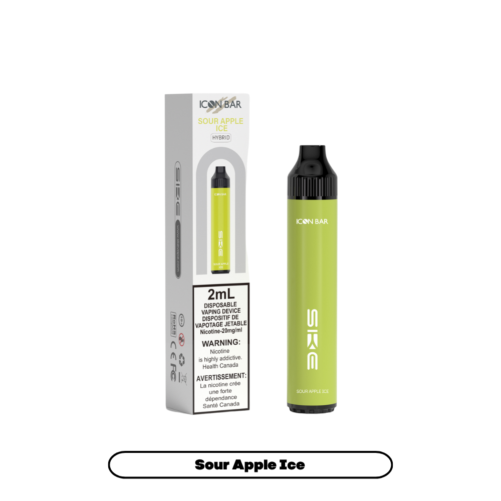 Sour Apple Ice Icon Bar Hybrid - Disaposable 2K