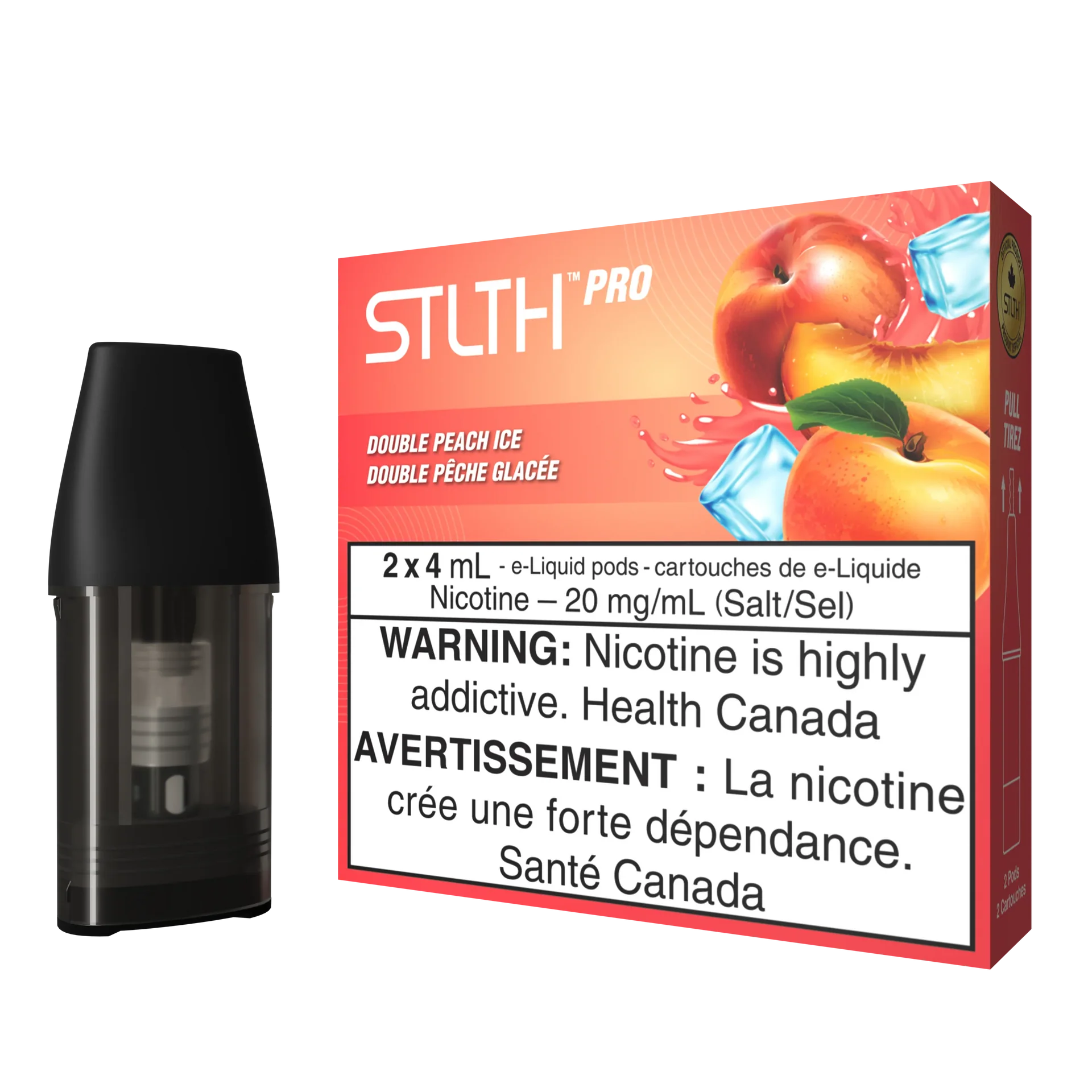 Stlth Pro - Double Peach Ice