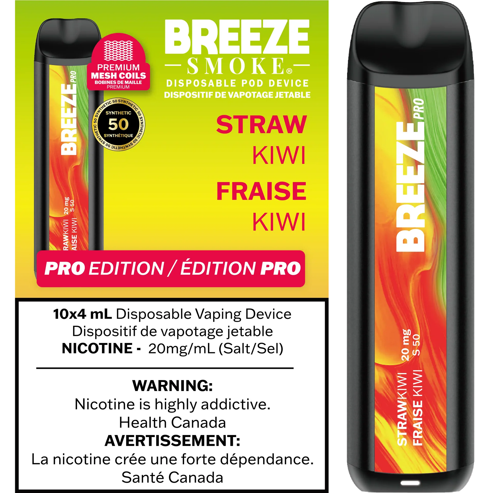 Breeze Pro 2K - Disposable Vape by BREEZE — view 45