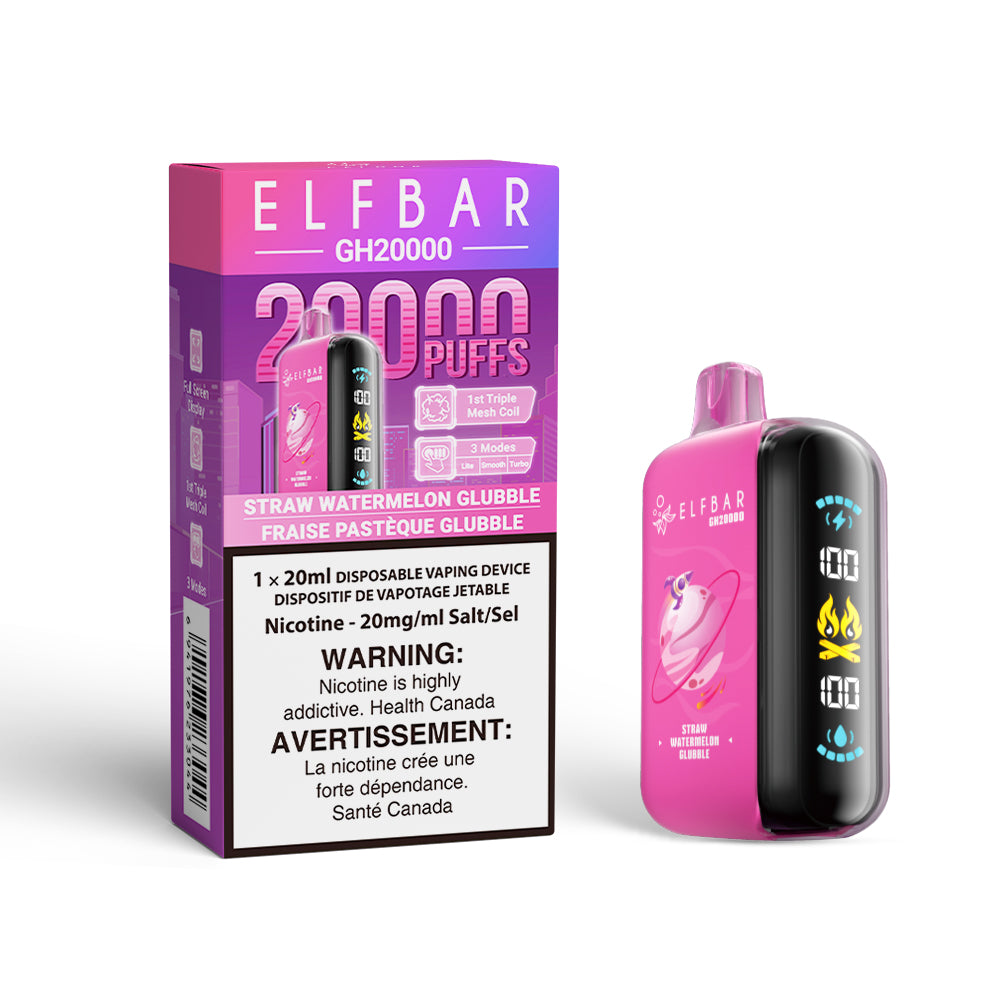 Sour Strawberry Dragonfruit Elf Bar GH20000 - Disposable Vape