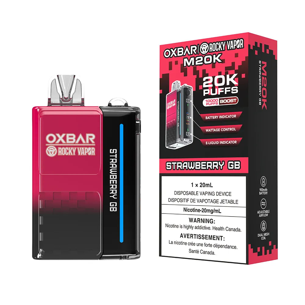 Strawberry GB Oxbar M20K - Disposable Vape