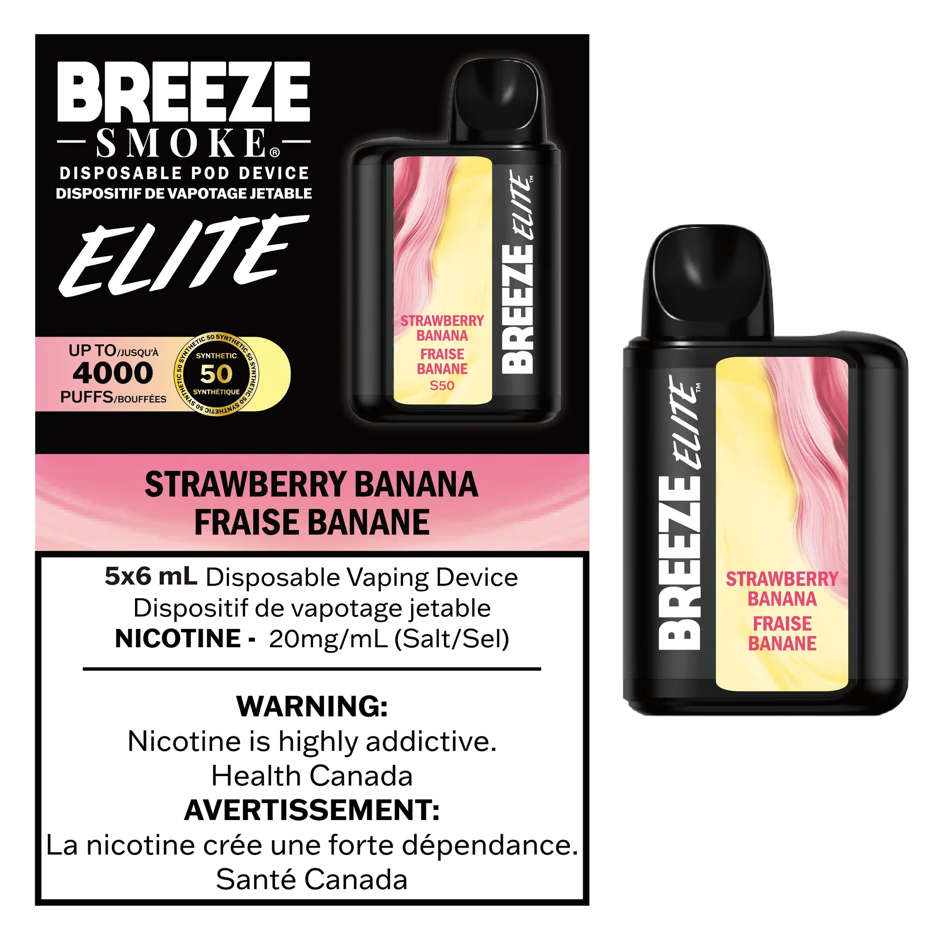 Breeze Elite 4K - Disposable Vape