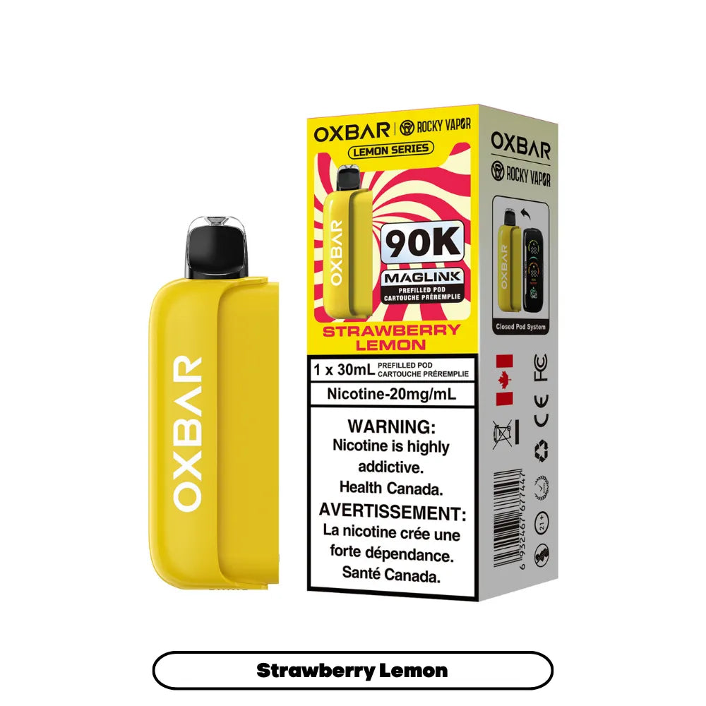 Grapefruit Lemon Oxbar Maglink Pods (Lemon Series) 90K
