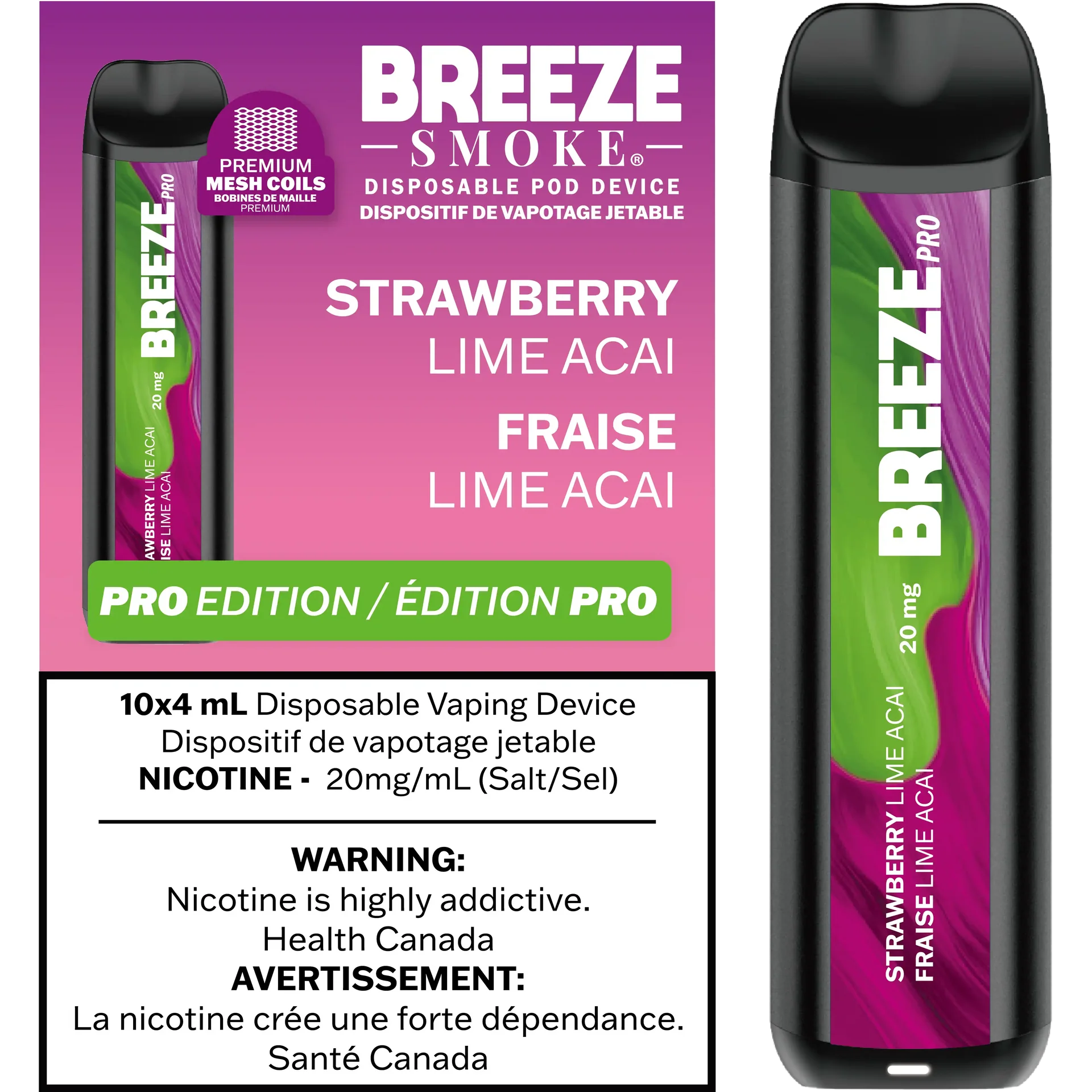 Breeze Pro 2K - Disposable Vape by BREEZE — view 46