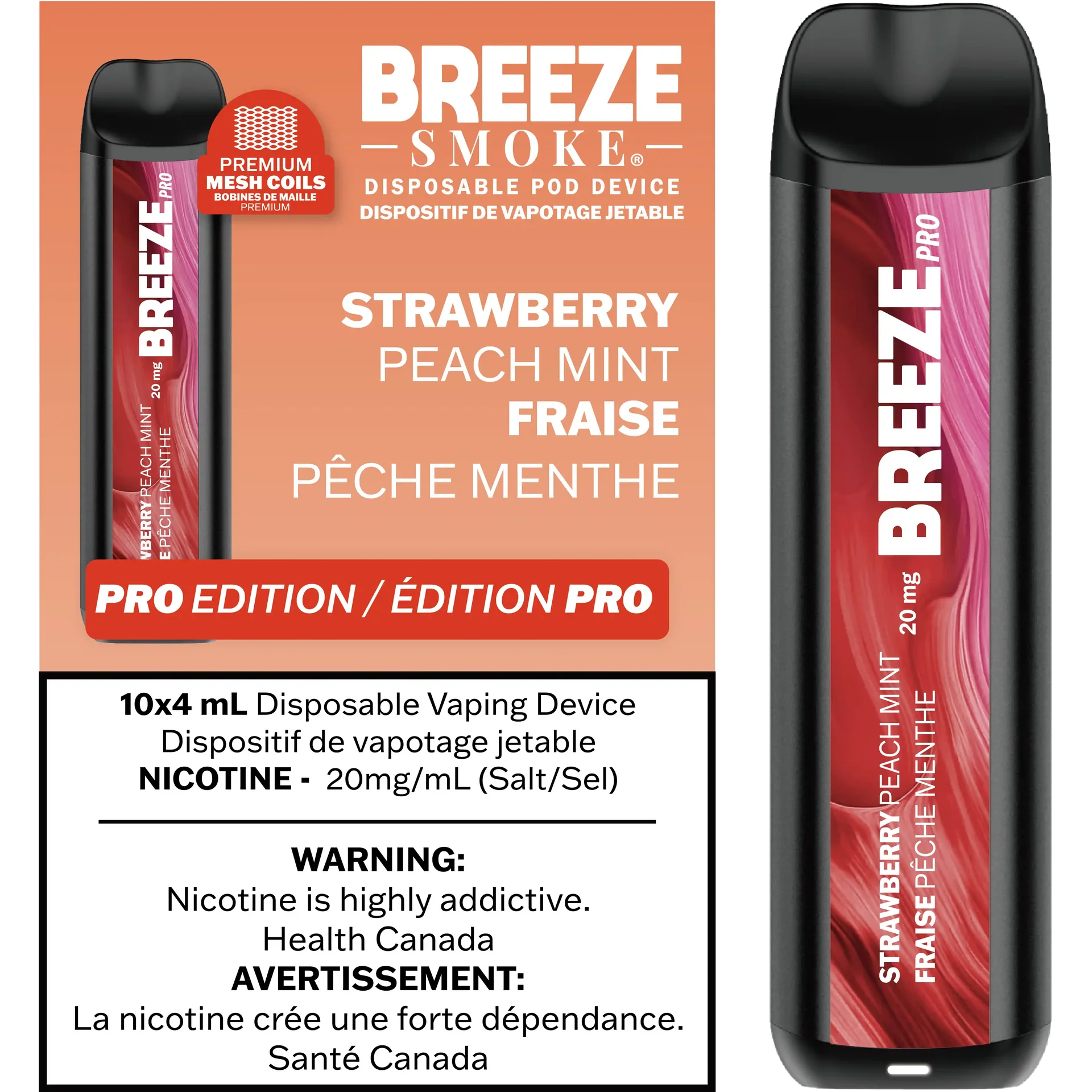 Breeze Pro 2K - Disposable Vape by BREEZE — view 48