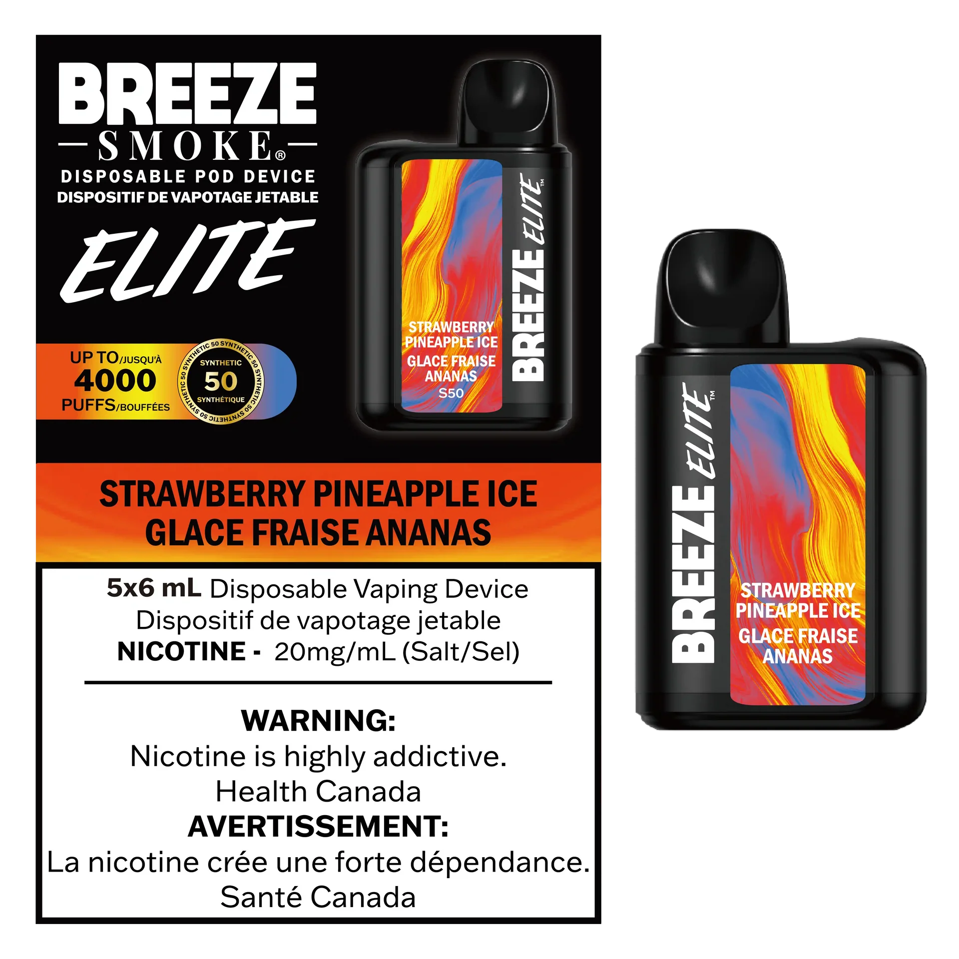Breeze Elite 4K - Disposable Vape
