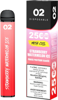 Strawberry Watermelon Ice O2 - Disposable 2.5K