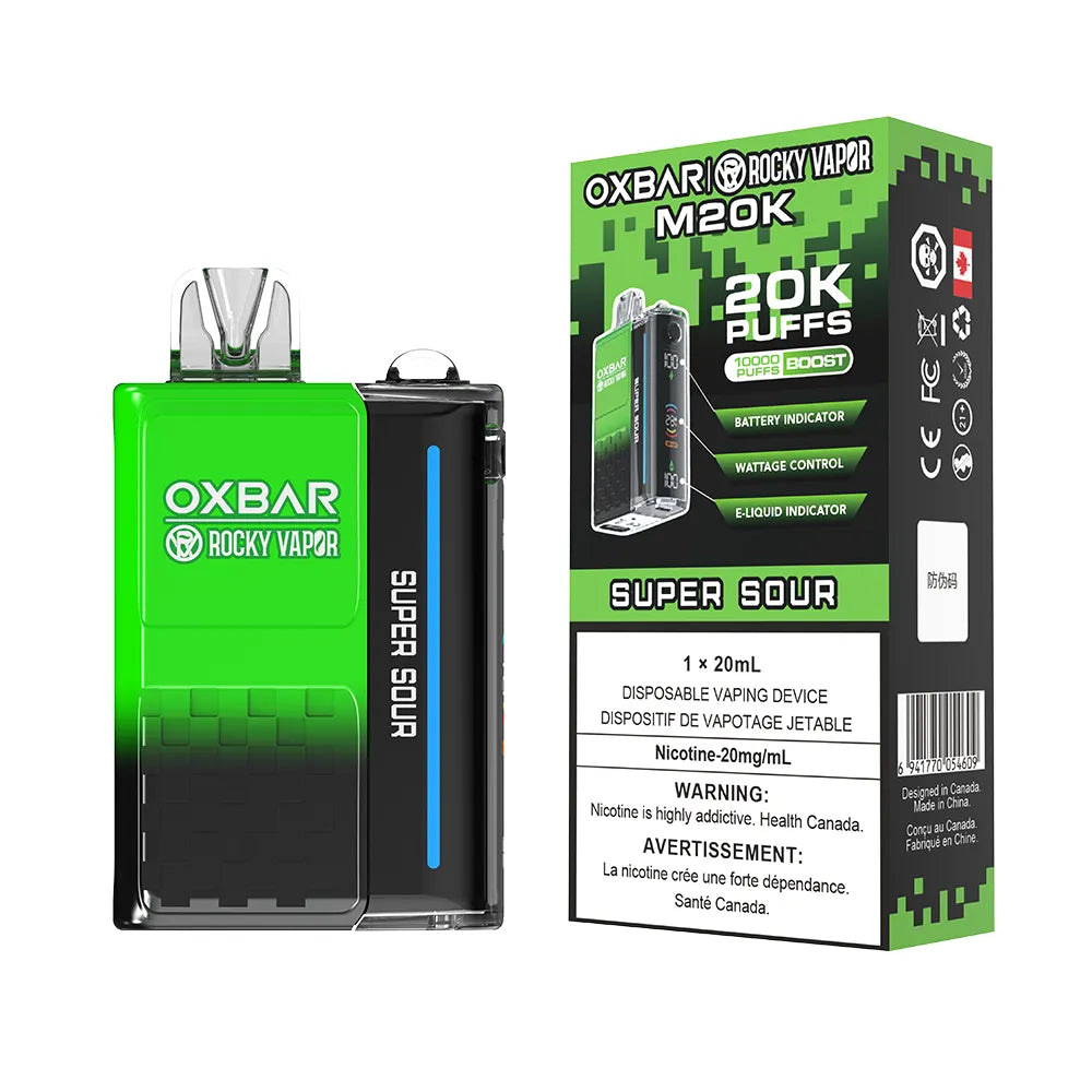 Super Sour Oxbar M20K - Disposable Vape
