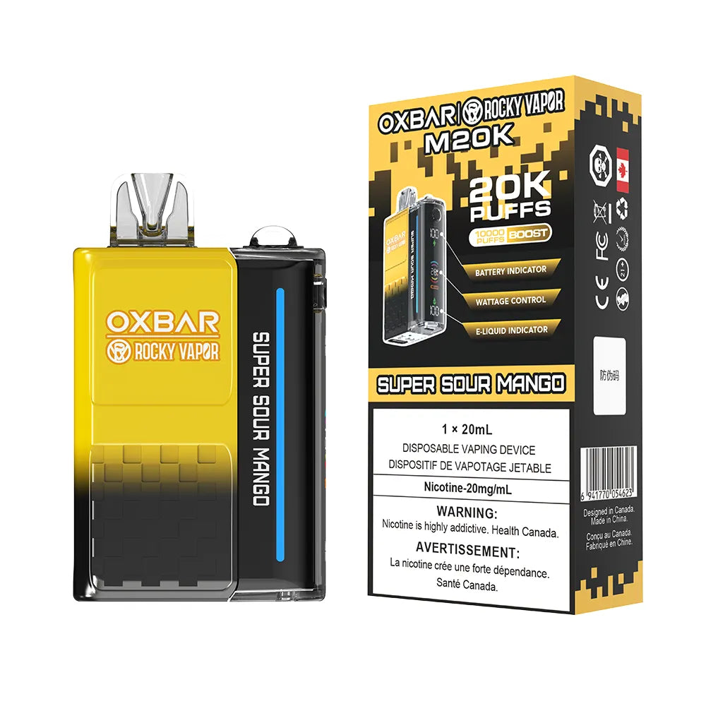 Super Sour Mango Oxbar M20K - Disposable Vape