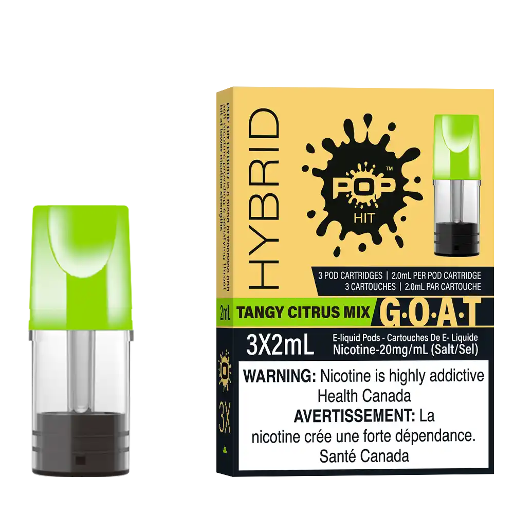 Tangy Citrus Mix (Sour Mouth) Stlth Pods by Pop Hybrid