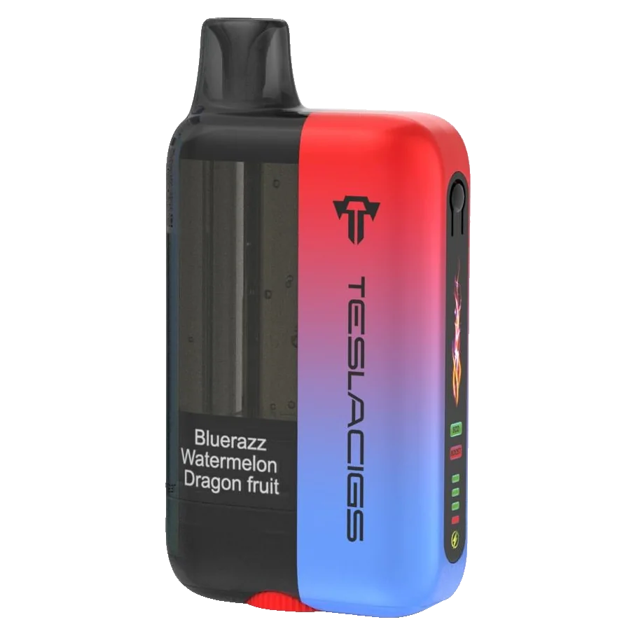 Blue Razz Watermelon Dragon Fruit Teslacigs XT - Disposable 25K by TESLACIGS