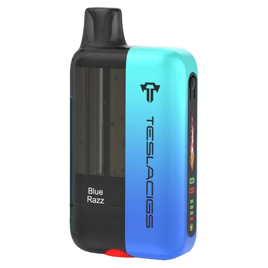 Blue Razz Teslacigs XT - Disposable 25K by TESLACIGS