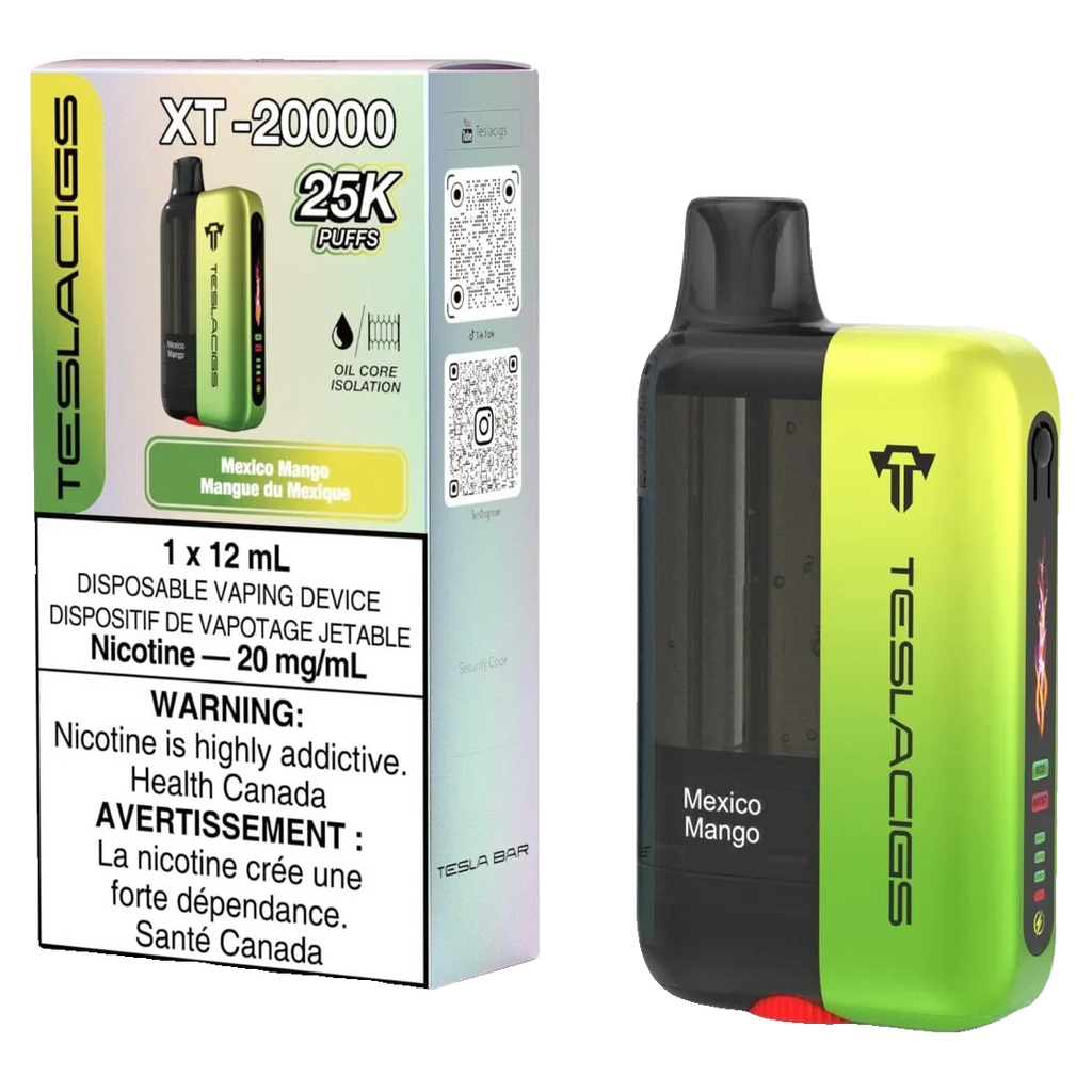 Mexico Mango Teslacigs XT - Disposable 25K with retail box