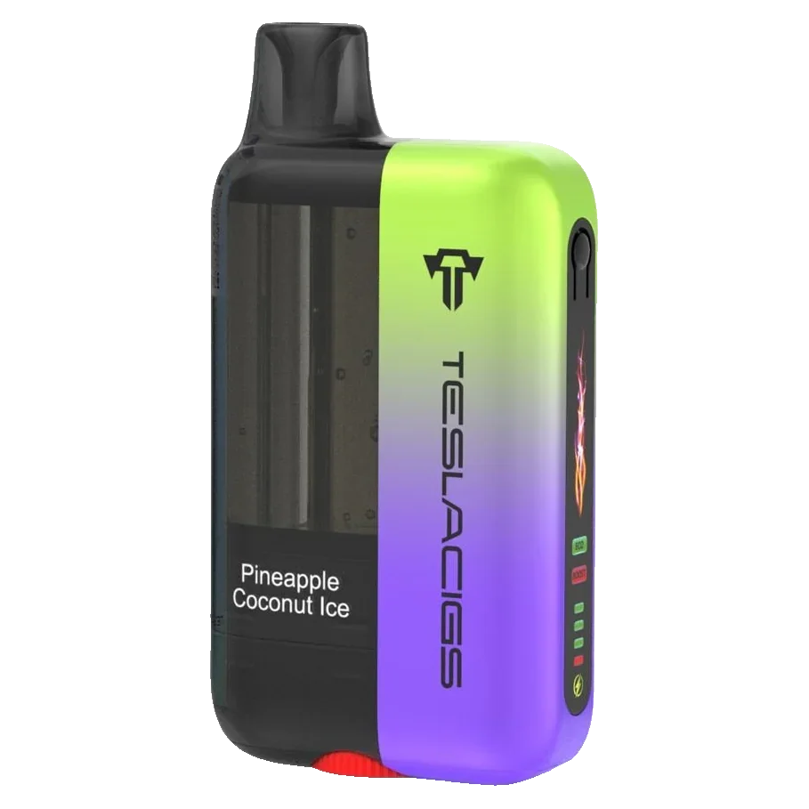 Pineapple Coconut Ice Teslacigs XT - Disposable 25K by TESLACIGS