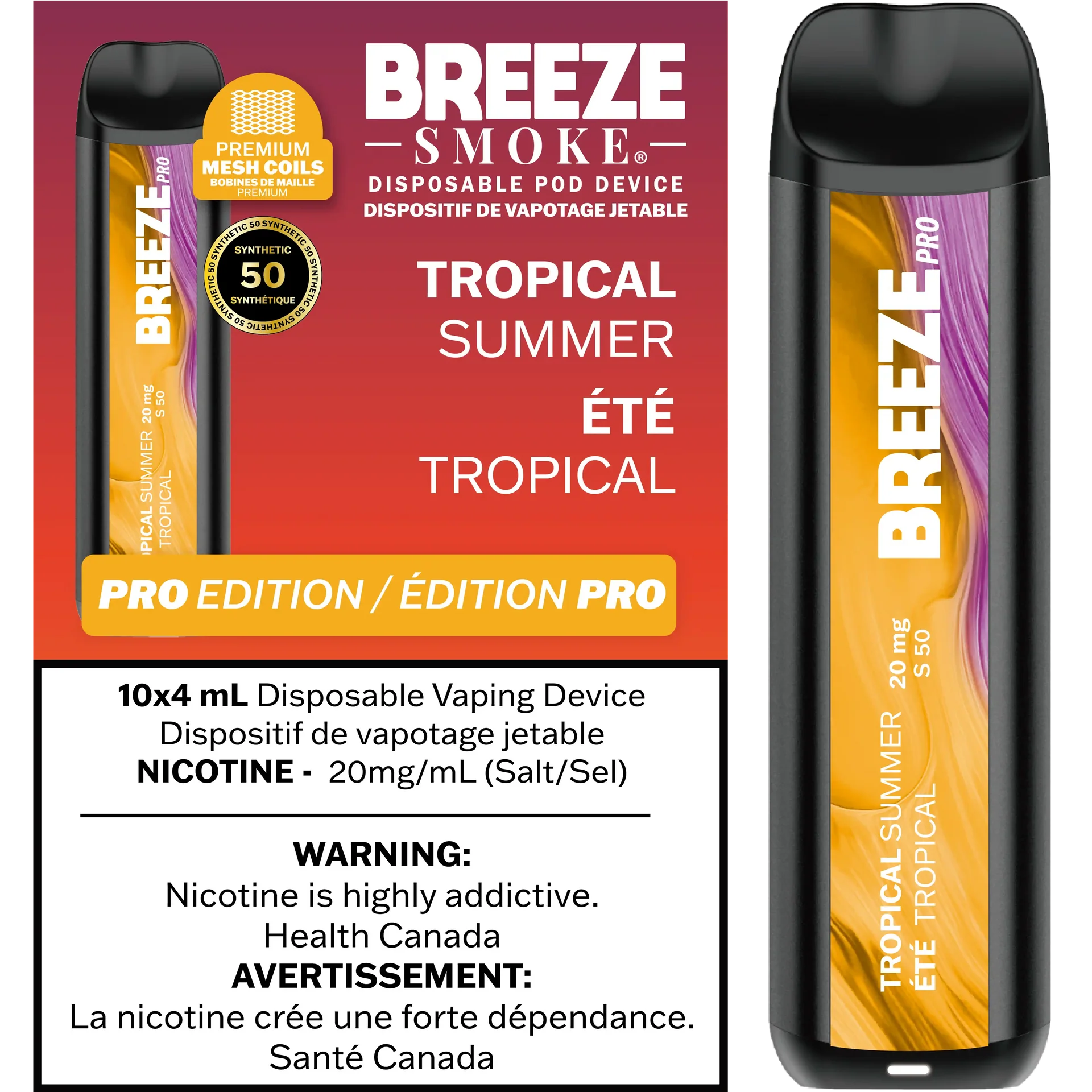 Breeze Pro 2K - Disposable Vape by BREEZE — view 53