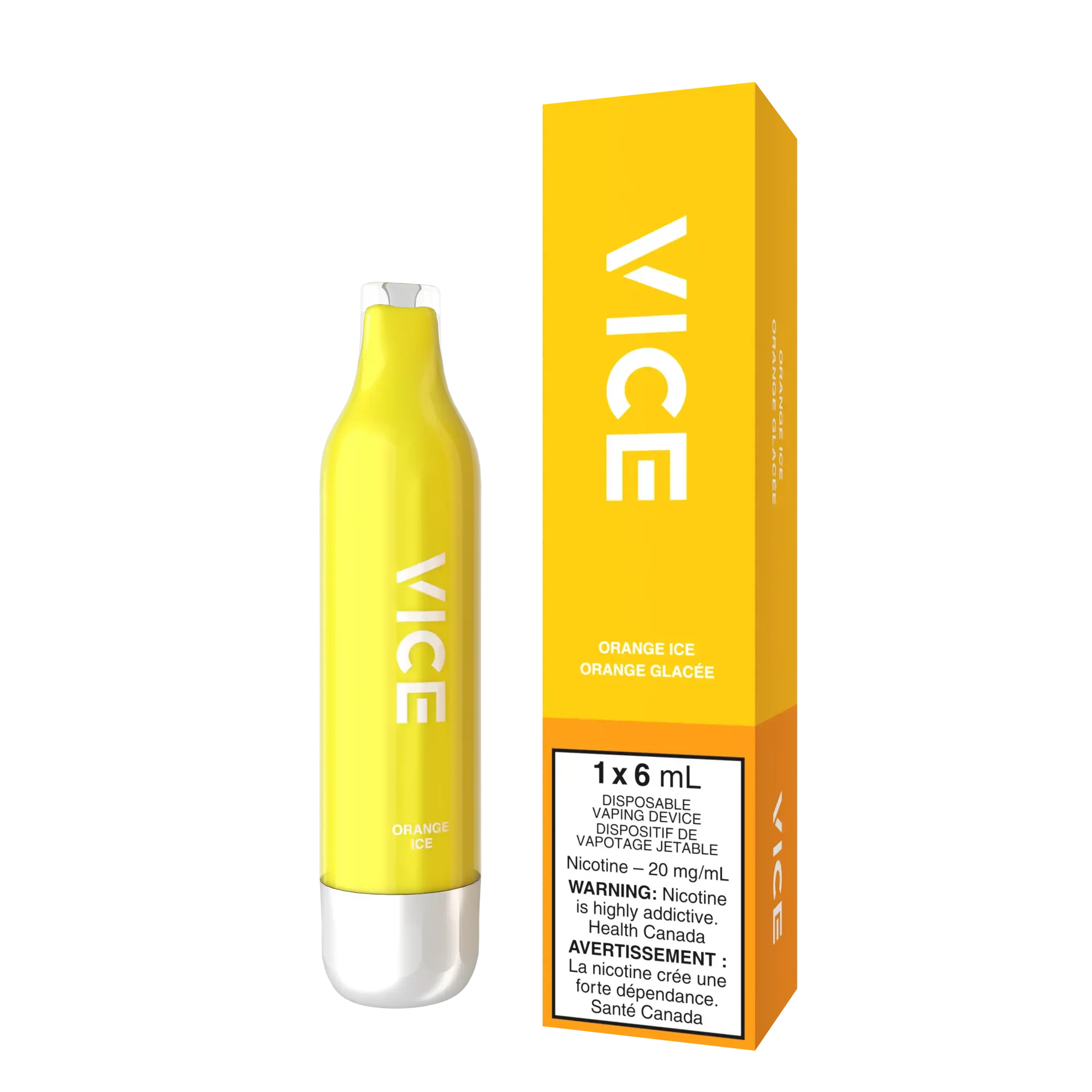 Orange Ice Vice 2500 - Disposable Vape
