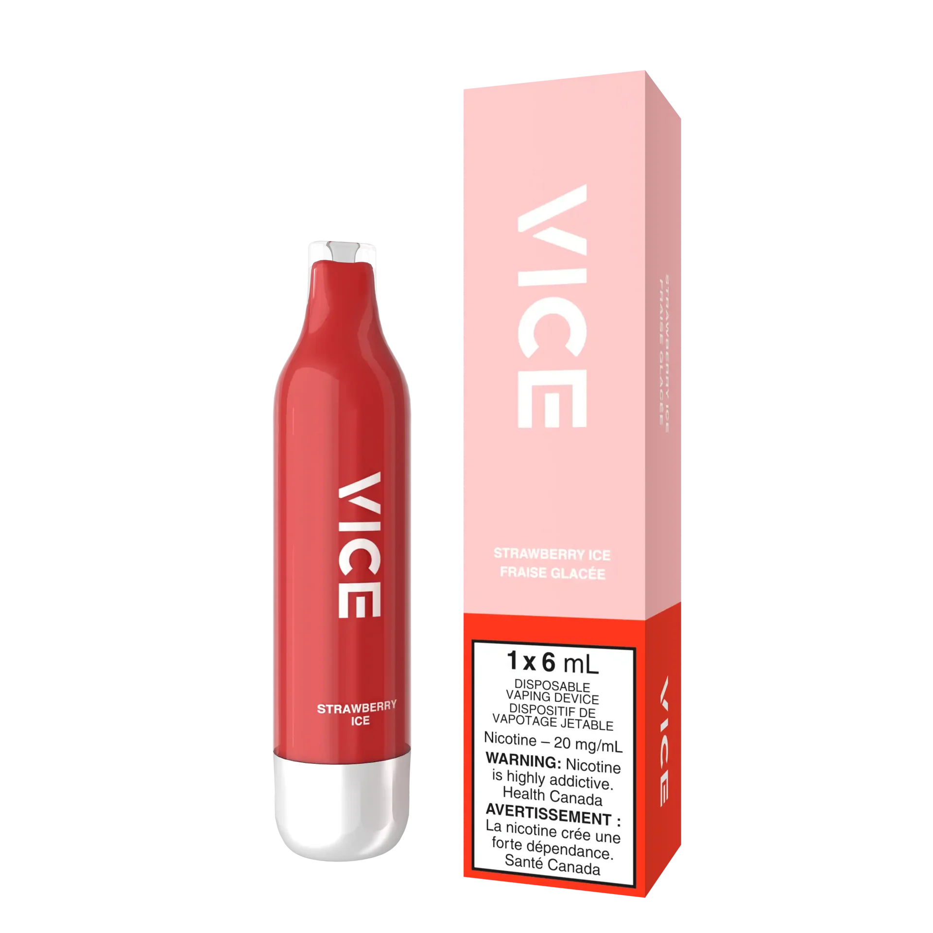 Strawberry Ice Vice 2500 - Disposable Vape