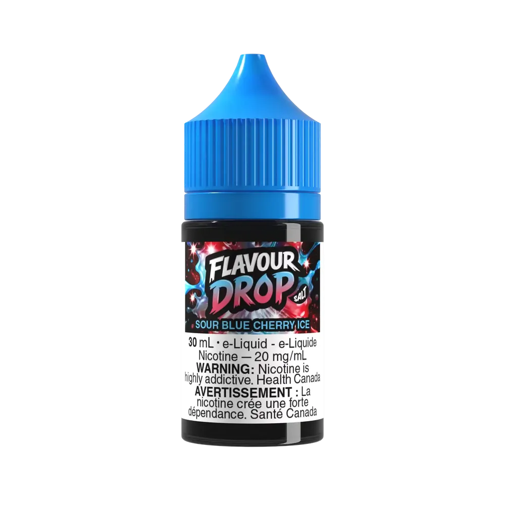 Sour Blue Cherry Ice by Flavour Drop Salt
