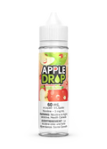 Apple Drop Double Apple 60mL e-liquid bottle with red and green apple graphics.