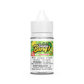 Kiwi Strawberry Banana Bang Salt 30mL e-liquid bottle with white cap and colorful fruit label.