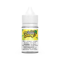 Banana Bang Salt Lemon Lime 30mL e-liquid bottle with white cap and yellow/green label.