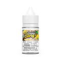 Banana Bang Salt Pineapple Coconut 30mL e-liquid bottle with white cap and label.