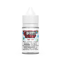 Berry Drop Ice Salt Cherry 30mL e-liquid bottle with white cap and clear label.