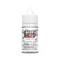 Berry Drop Ice Salt Dragon Fruit 30mL e-liquid bottle with white cap and label featuring blue berries.