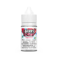 Berry Drop Ice Salt Pomegranate 30mL e-liquid bottle with white cap and colorful fruit label.