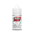 Berry Drop Ice Salt Red Apple 30mL e-liquid bottle with white cap and red apple graphic.