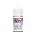 Berry Drop Salt Raspberry 30mL e-liquid bottle with white cap and colorful label.