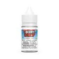 Berry Drop Salt Strawberry 30mL e-liquid bottle with white cap and clear label.