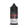 Blackwood Duke 30mL e-liquid bottle with black cap and label featuring red "Blackwood" text.