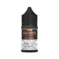 Blackwood Salt Double Barrel 30mL e-liquid bottle with black cap and label, 20mg/mL nicotine.