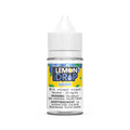 Lemon Drop Salt Blueberry 30mL e-liquid bottle with white cap and label featuring blueberries.