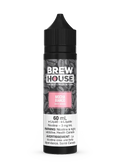 Brew House Mocha Bianco 60mL e-liquid bottle with black cap and coffee bean design.