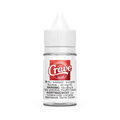 Crave Salt Strawberry (Funnels) 30mL e-liquid bottle with red and white label.