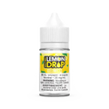 30mL Lemon Drop Salt Double Lemon e-liquid bottle with white cap and yellow label.