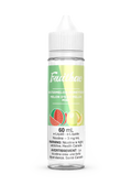 Fruitbae Watermelon Honeydew 60mL e-liquid bottle with green and red melon graphics.