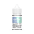 Fruitbae Salt Blueberry Kiwi 30mL e-liquid bottle with white cap and label, featuring blue and green text.
