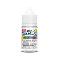 Iced Up Salt Raspberry Lemon Ice 30mL e-liquid bottle with a white cap and colorful label.