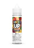Juiced Up Tropical Punch 60mL e-liquid bottle with colorful fruit graphics and white cap.